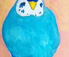 大切な家族、ペットや動物の絵を水彩で描きます イメージ1