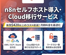 n8nセルフホスト導入・Cloud移行サービスます イメージ1