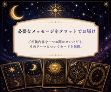 あなたに必要なメッセージをタロットでお届けします イメージ1