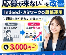 元リクルートがIndeed・Airワーク運用します イメージ1