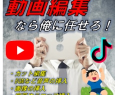 今だけ格安！スピーディーに動画を作成します イメージ1