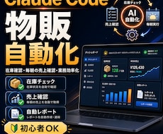 物販の毎朝の売上・在庫チェックを自動化します イメージ1