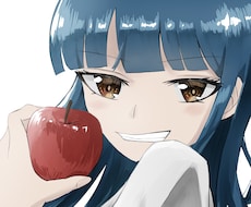 かわいい女の子のアイコン描きます イメージ1