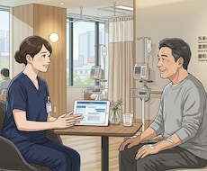 がん治療に関する不安、チャットで相談受けます 不安や困りごとについての相談受け付けます。