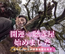 仕事や人間関係の悩み、もやもや、不安、全部聴きます 〜悩みの解決は、聴いてもらうことが9割〜話すことで拓ける未来