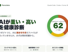 リポジトリのAI肥大とコストを診断します AIに読ませすぎて重い・高い開発環境。問題を整理します