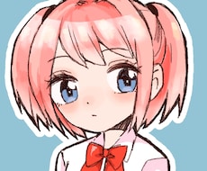 ゆるゆる手書き風SNSアイコン制作します イメージ1