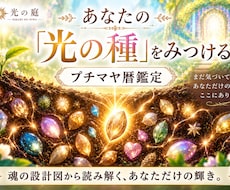 生年月日からあなたの「光の種」を見つけます イメージ1