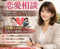 仕事優先彼との恋整理します イメージ1