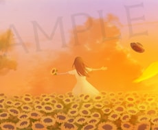 商用◎水彩タッチで淡く優しい自然の風景お描きします MV、書籍表紙、楽曲などに絵本風のイラストいかがですか！