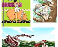 デジタルでイラストを作成します イメージ1