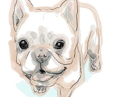 ラフな線画を描きます イメージ1