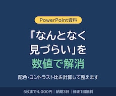 伝わるパワポ資料に整えます イメージ1