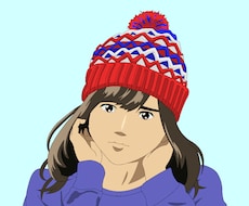 あなたの写真を元にアニメ風の似顔絵を描きます インスタグラムなど、各種SNSアイコン用にいかがでしょう