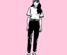 シンプルな可愛いイラストを描きます イメージ1