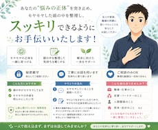 あなたのモヤモヤした頭の中を整理します イメージ1