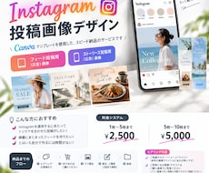 Canvaでインスタ投稿画像作成します イメージ1
