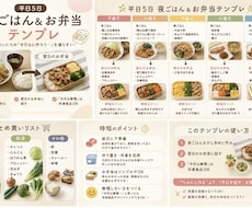 もう献立考えない｜平日5日分考えます イメージ1