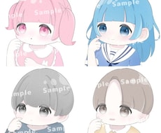 SNS等のアイコン、イラストを描きます イメージ1