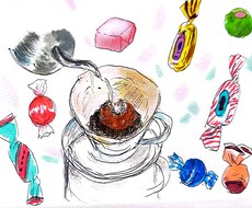 ポップでたのしい！食にまつわるイラストを描きます イメージ1