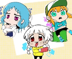 デザイン専門卒生/デフォルメキャラ描きます イメージ1