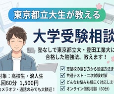 オンラインでの受験相談をします イメージ1