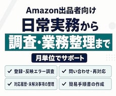 Amazonの運用代行とエラー調査の実務作業します イメージ1