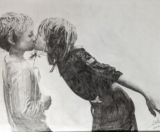 心を込めて鉛筆で描きます イメージ1