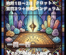 一問一答、3問までYes/Noを占います イメージ1