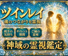 初回限定ツインレイ運命の相手の本音を霊視します あの人は運命の人？魂で繋がる相手との絆と未来を読み解きます