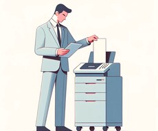 会議などの会社で使うイラストを作成します フリー素材にありそうでないイメージ通りのイラストを作成します