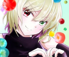 目を引くSNSアイコン描きます イメージ1