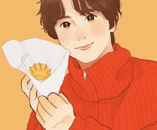 SNSアイコンに使えるイラスト描きます イメージ1