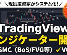 特別価格TradingViewインジを開発します ココナラ出品記念！実績作りのため現在【特別価格】で承ります