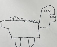 お子様が描いた絵をポスターにいたします イメージ1