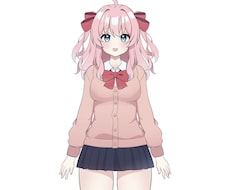 Live2d用も可　女の子のキャラクター制作します イメージ1