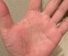あなたの手相を占います