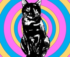 漫画風タッチで動物の絵を描きます イメージ1