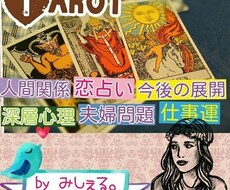 リピーター様専用タロット占いご相談承ります 【事前DM必須】eririn25様専用、追加鑑定フォーム