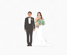雰囲気オシャ似顔絵◡̈描きます イメージ1