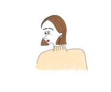 大人かわいいおしゃれなアイコンイラスト描きます イメージ1
