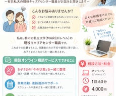 保護者向けに大学生のお子さまの進路相談承ります ～都内私立大学の現役キャリアセンター職員がお話お聞きします～