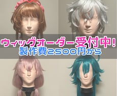 あなたに寄り添うコスプレウィッグ製作をいたします イメージ1