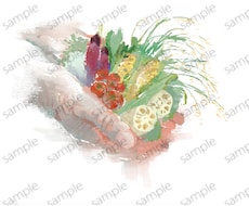 温かみのあるナチュラルなイラスト作成します イメージ1