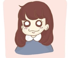 無料お試し中！＊ゆるかわ＊ 似顔絵アイコンかきます 世界に一つのあなただけのアイコン！選べるパステルorビビット