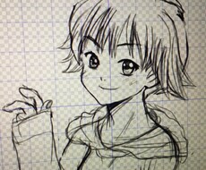 昔好きだった子描きます ●'sのい●きちゃん。先生の絵柄で