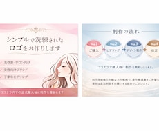 シンプルで洗練されたロゴを制作します イメージ1