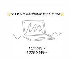 動画・音声・手書き文書の文字起こしします イメージ1