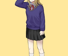 TRPG用オリジナルキャラの立ち絵を描きます イメージ1