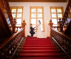 結婚式の前撮り・後撮り・挙式・披露宴まで撮影します 全国出張OK！ドローン空撮や映像などもご相談ください！